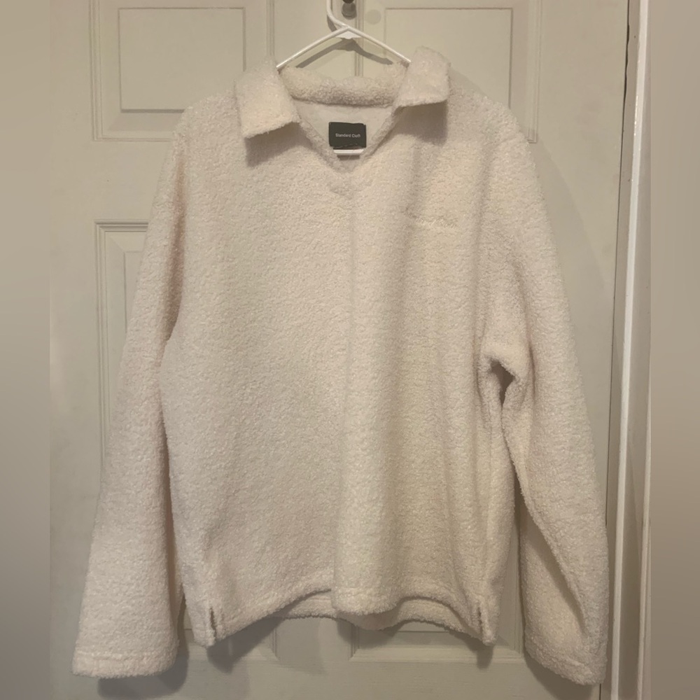 Sweater Fleece Pullover - Urban Outfitters